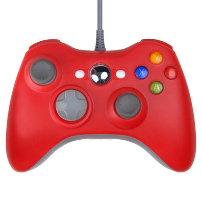 Mando Xbox 360 rojo con cable (No oficial)