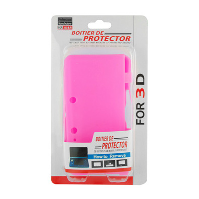 Silicon Case for Nintendo 3DS Pink
