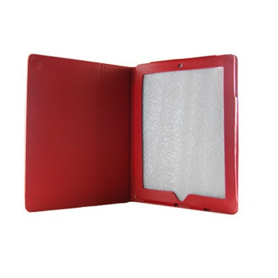 Funda Cuero iPad 2 (Rojo)