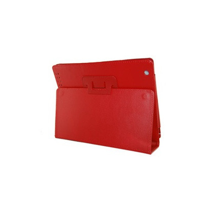 Funda Cuero iPad 2 (Rojo)