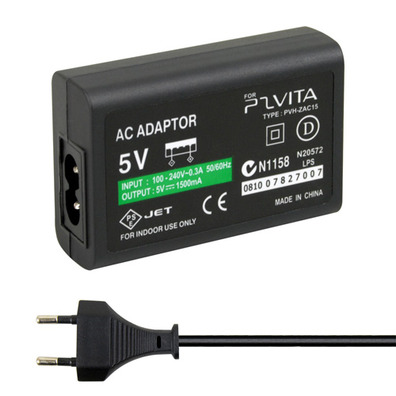 Cargador de corriente 100-240v para PSVita