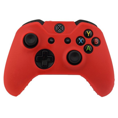Funda de silicona para mando Xbox One Rojo