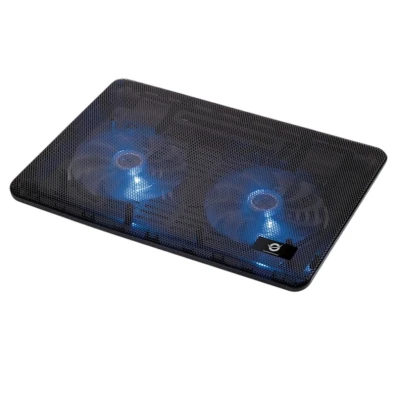 Base de Refrigeración para Portátiles Conceptronic - 2 Ventiladores 125mm (Hasta 15.6")
