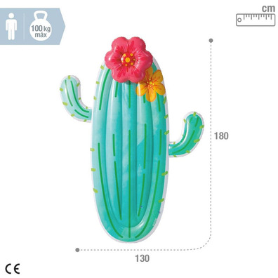 Colchoneta hinchable Intex Cactus