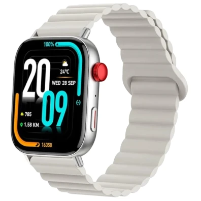 Colmi C8 MAX Plata con Correa Magnética - Smartwatch Colmi