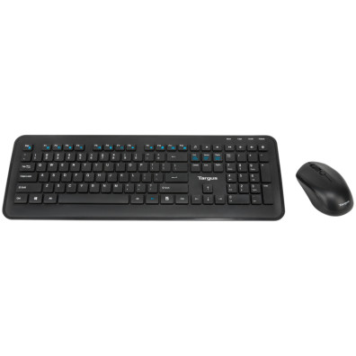 Targus® KM610 Wireless Keyboard and Mouse Combo - Negro (Español)