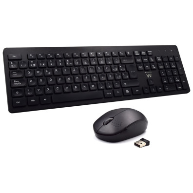 Kit teclado y ratón wireless - Diseño Español QWERY