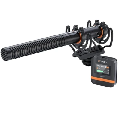 COMICA VM40 Micrófono Inalámbrico con Grabación Integrada Flotante 32GB