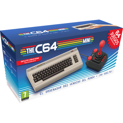 COMMODORE THE C64 MINI (64 JUEGOS PREINSTALADOS)