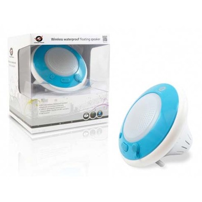 Altavoz Conceptronic Wireless Waterproof Floating Speaker Azul