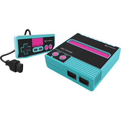 Consola Hyperkin Retron 1 AV Azul + 1 Mando (NES)