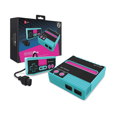 Consola Hyperkin Retron 1 AV Azul + 1 Mando (NES)