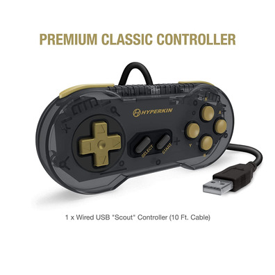 Consola Hyperkin Retron SQ Black Gold (Gameboy y GBA)