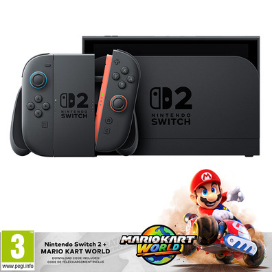 Consola Nintendo Switch 2 + Mario Kart World (descargable)