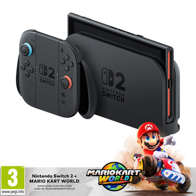Consola Nintendo Switch 2 + Mario Kart World (descargable)
