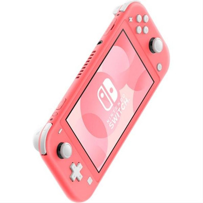 Consola Nintendo Switch Coral + Juego Animal Crossing New Horizons (Código de Descarga en la Caja) +