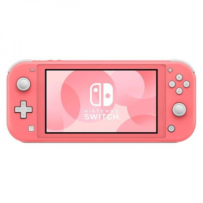 Consola Nintendo Switch Coral + Juego Animal Crossing New Horizons (Código de Descarga en la Caja) +