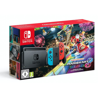 Consola Nintendo Switch + Mario Kart 8 Deluxe