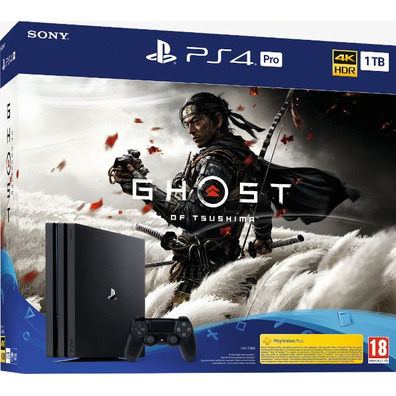 Consola Playstation 4 Pro (1TB) + Ghost of Tsushima