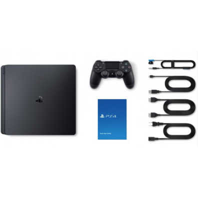 Consola Playstation 4 Slim (1TB) + Uncharted 4 + Dishonored 2