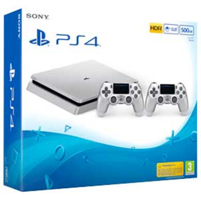 Sony Playstation 4 (PS4) - Consola 500 Gb + 2 Mandos Dual Shock 4 (Edición  Exclusiva ) : : Videojuegos