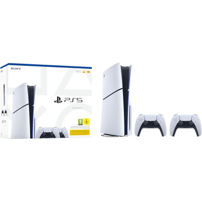 Consola Playstation 5 Slim + 2 Mandos DualSense