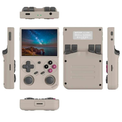 Consola Portátil Retro Anbernic G350 1GB/64GB Gris