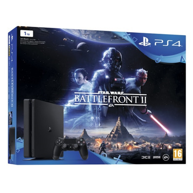 Consola PS4 Slim de 1TB + Star Wars Battlefront II