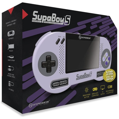Consola Retro SNES Supaboy S Portátil
