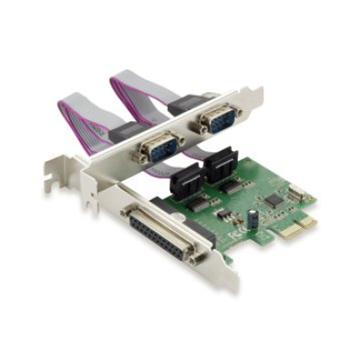 CONTROLADORA PCIe CONCEPTRONIC - 1 Puerto Paralelo y 2 Puertos Serie