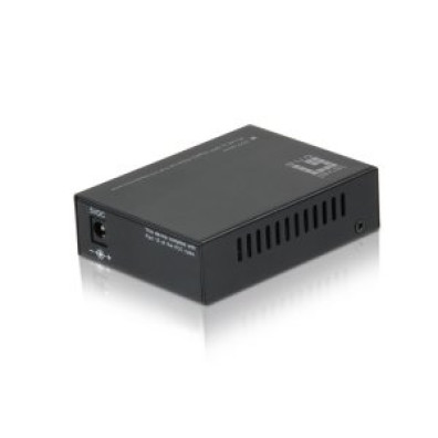 Convertidor de Fibra LEVEL ONE GVT-2010 RJ45 Ethernet a SFP GB PoE PD