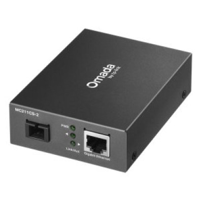Conversor Fibra TP-Link MC211CS-2 RJ45 Ethernet a Fibra Monomodo SC 1GB Full Duplex