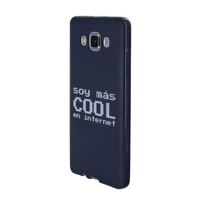 Funda TPU Azul Tacto Goma Cool Samsung Galaxy A5