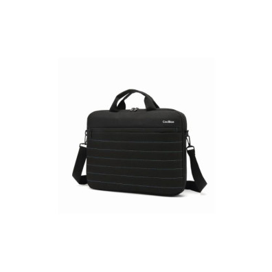 MALETÍN DE PORTÁTIL COOLBOX COO-BAG15-1N NEGRO 15.6" ORGANIZADOR INTERIOR