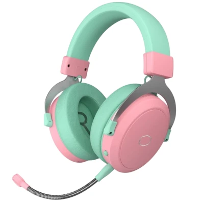 Auriculares Gaming Cooler Master CH351-MC en Rosa/Verde