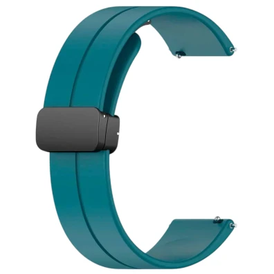 Correa Universal Magnética 22mm Azul para Smartwatch Xiaomi Amazfit Samsung Huawei Realme Ticwatch - CROCOCASE