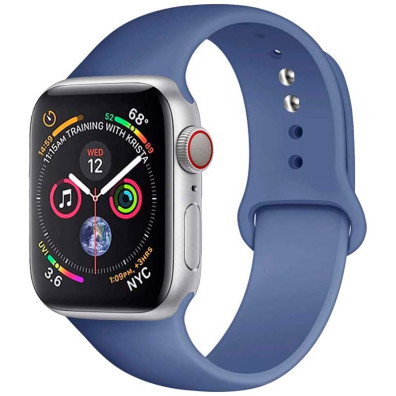 Correa de Silicona Apple Watch 42/44/45/49mm - CROCOCASE - Accesorio para Smartwatch - Azul