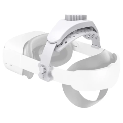 Correa Ajustable DEVASO para Meta Quest 3S 3 2 Pro Pico 4 Pro Blanco
