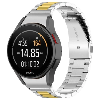 Correa Samsung Galaxy Watch 4/5/6 de Metal Eslabones en Plata y Dorado