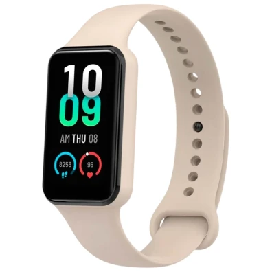 Correa de silicona Amazfit Band 7 Marfil - Marca CROCOCASE