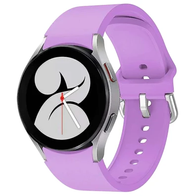 Correa Morada de Silicona para Samsung Galaxy Watch 4/5/6