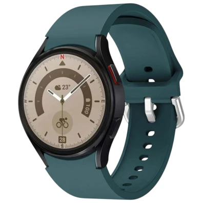 Correa de Silicona Verde Oscuro para Samsung Galaxy Watch 4/5/6