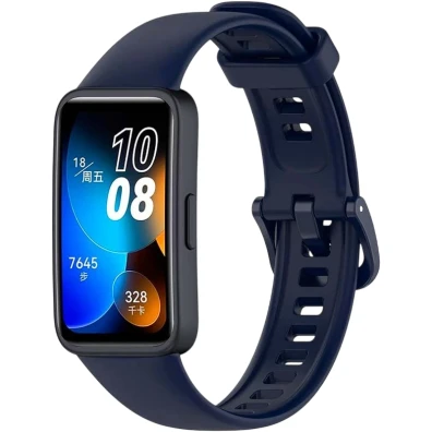 Correa de Silicona Azul Marino para Huawei Band 8, Band 9 y Honor Band 9 - CROCOCASE