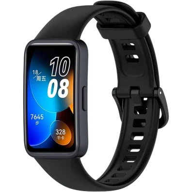Correa de Silicona Negra Huawei Band 8/9 y Honor Band 9 - Marca CROCOCASE