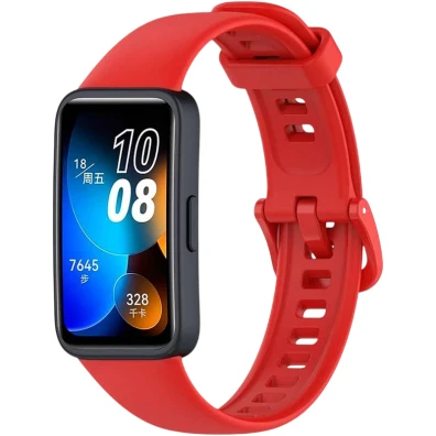 Correa de Silicona Rojo para Huawei Band 8 Band 9 y Honor Band 9