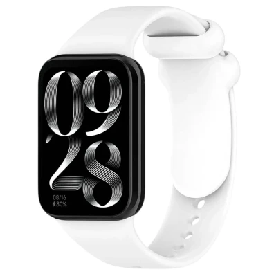 Correa Xiaomi Mi Smart Band 9 Pro / 8 Pro / Redmi Watch 4, 5, 6 / Xiaomi Smart Band 10 Pro Silicona Blanco