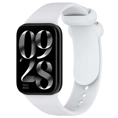Correa Xiaomi Mi Smart Band 10 Pro, 9 Pro, 8 Pro, Redmi Watch 6, 5, 4 - Silicona Gris Claro