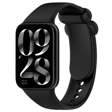 Correa Silicona Negra Xiaomi Mi Smart Band 9 Pro / Mi Band 8 Pro / Redmi Watch 4 / 5 / 6 / Xiaomi Band 10 Pro