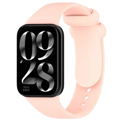 Correa de Silicona Rosa para Xiaomi Mi Smart Band y Redmi Watch - CROCOCASE