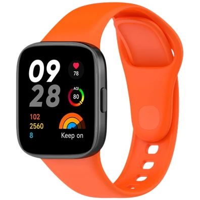 Correa de Silicona Naranja para Xiaomi Redmi Watch 3